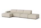 Ecksofa Rechts 4 Teile 341x102x70cm Lucas 