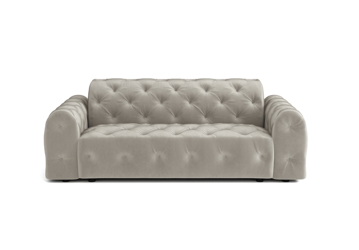 4-Sitzer-Sofa mit eleganter Steppung CANDY 255 × 107 cm