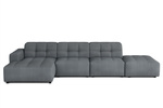 Modulare Ecksofa L-form Bergi 341x166x70 cm
