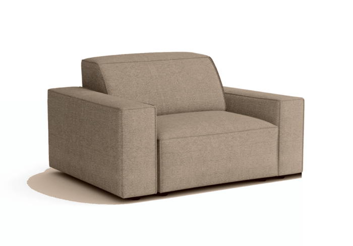 Sessel, Relaxsessel 124x102x70 cm Lucas