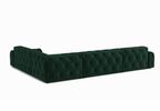 Ecksofa 254x254x80 cm Stil Chesterfield Candi