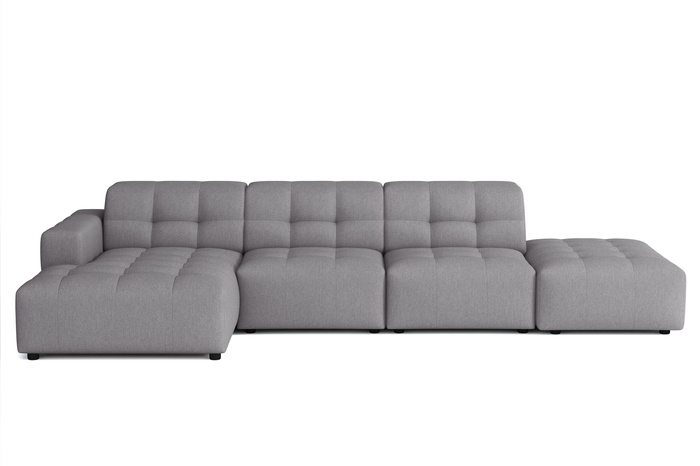Modulare Ecksofa L-form Bergi 341x166x70 cm