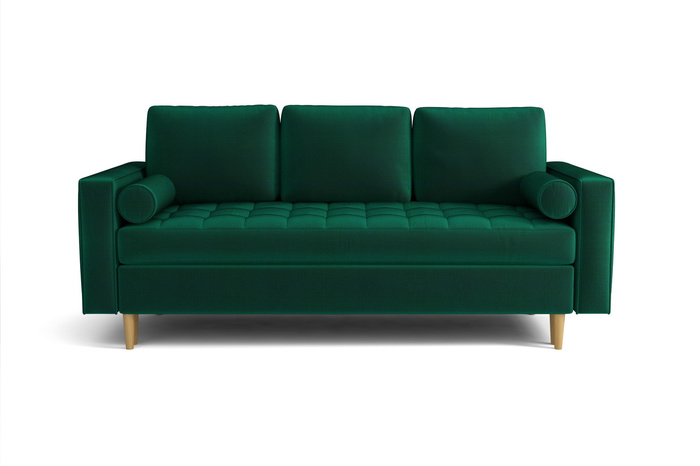 Schlafsofa mit Bettkasten 225 x 100 x 96 cm Moris