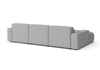 Ecksofa L-form, 3-Sitzer 284x102x70cm Lucas