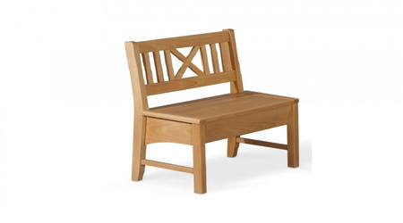 Küchen Kollektion Essgruppe Frühstückecke Holz Buche Bank 3 Sitzer Küchenbank Massivholz  Merlin