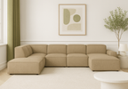 Ecksofa 5 Teile Links 364x166x70 cm Lucas 