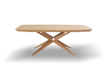 Ausziehbarer Eichentisch 110 cm x 200–300 cm, Modell T78