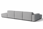 Ecksofa Rechts 4 Teile 341x102x70cm Lucas 