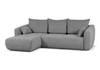 Ecksofa mit Schlaffunktion und Bettkasten, L-form 255x165x91 cm Lola