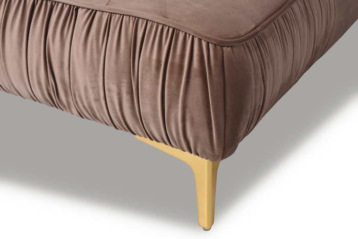 Chaiselongue modern mit Falten 213x98x85 cm Moriss