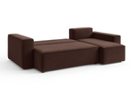 Ecksofa mit Schlaffunktion und Bettkasten L-form 244x142x80 cm Denis 