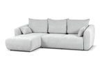 Ecksofa mit Schlaffunktion und Bettkasten, L-form 255x165x91 cm Lola