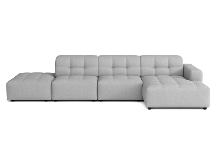 Modulare Ecksofa L-form  Bergi 341x166x70 cm
