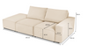 Modulare Sofa 3-Sitzer 255x102x90 cm Fergi Beige