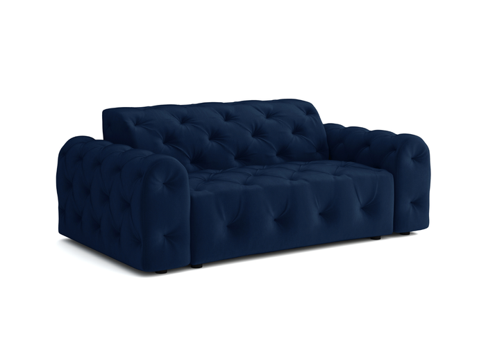 Zweisitzer-Sofa mit eleganter Steppung CANDY 190×107 cm