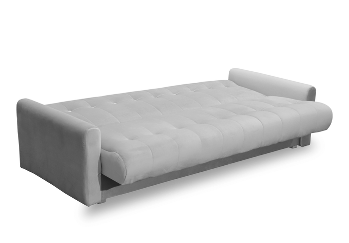 Sofa mit Schlaffunktion, Bettcouch, Schlafsofa mit Bettkasten Marion 205x85x87 cm