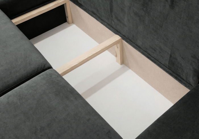 Ecksofa mit Schlaffunktion UNO 245 × 148 cm