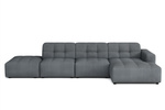 Modulare Ecksofa L-form  Bergi 341x166x70 cm