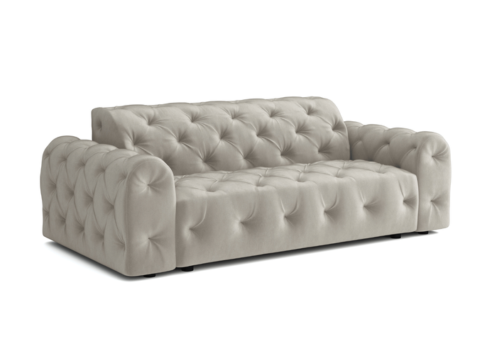 4-Sitzer-Sofa mit eleganter Steppung CANDY 255 × 107 cm