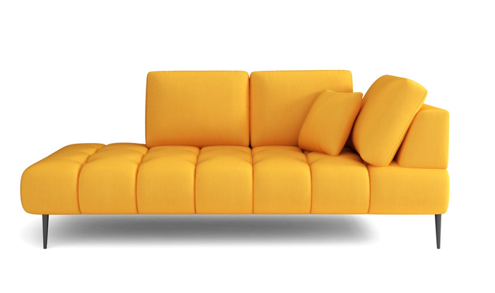 Chaise Lounge Buffo Sofa Aus Mattem Material 216x102x96 cm