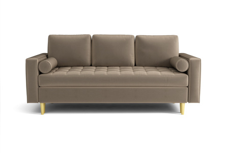 Schlafsofa mit Bettkasten 225 x 100 x 96 cm Moris 