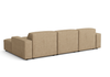 Ecksofa L-form, 3-Sitzer 284x102x70cm Lucas