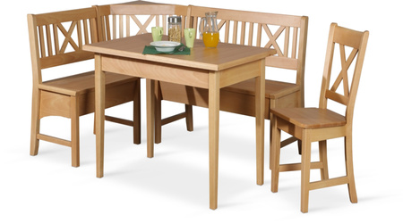 Küchen Kollektion Essgruppe Frühstückecke Holz Buche Stuhl R-49
