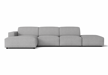Ecksofa Rechts 4 Teile 341x102x70cm Lucas 