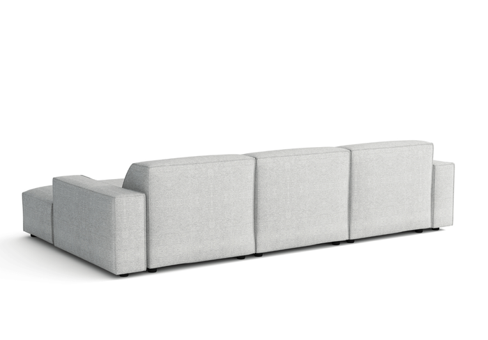 Ecksofa L-form, 3-Sitzer 284x102x70cm Lucas