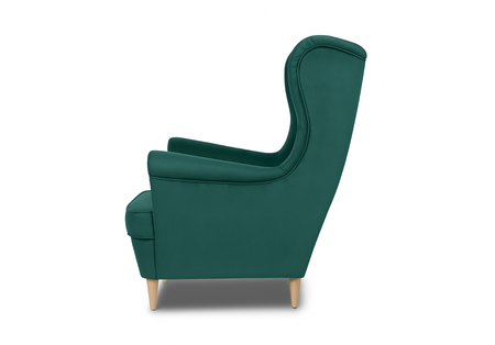 Rio gesteppter Sessel im skandinavischen Stil