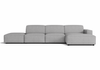 Ecksofa Rechts 4 Teile 341x102x70cm Lucas