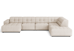Ecksofa U-form links 364x262x70 cm modular Sofa Bergi 