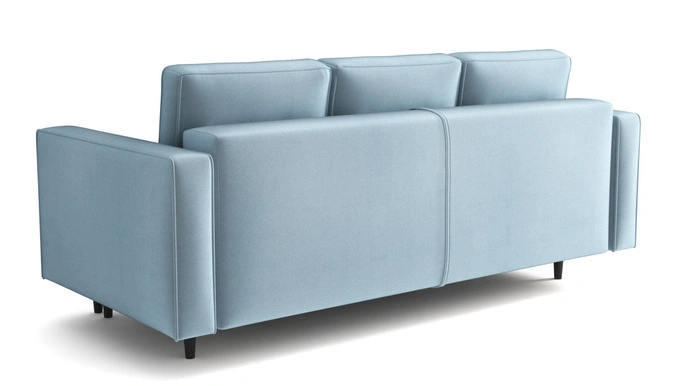 Sofa mit Schlaffunktion, Schlafsofa, Bettcouch 225x100x95 cm Sevilla