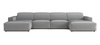  Ecksofa Modular U-form 364x166x70 cm Lucas 