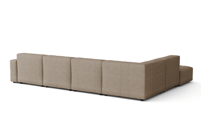 Ecksofa U-form links 364x262x70 cm modular Sofa Bergi 