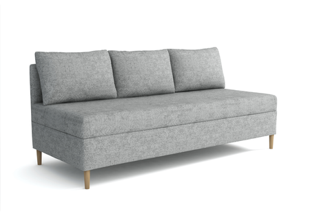 Boxspringbett mit Bettkasten 90x200 cm Polsterbett, Einzelbett Ikar