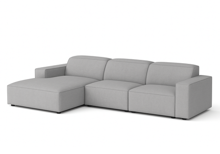Ecksofa L-form, 3-Sitzer 284x102x70cm Lucas