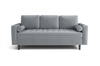 Schlafsofa mit Bettkasten 225 x 100 x 96 cm Moris 