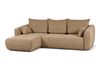 Ecksofa mit Schlaffunktion und Bettkasten, L-form 255x165x91 cm Lola