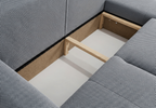 Ecksofa mit Schlaffunktion UNO 245 × 148 cm