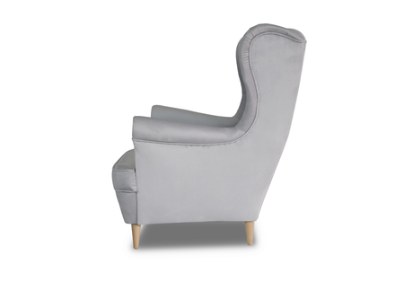 Rio gesteppter Sessel im skandinavischen Stil