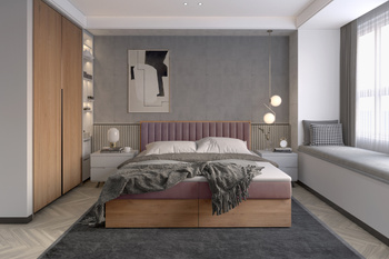 Couchtisch VAREDO C in Schwarz – kleine organische Form, schwarze Furnierplatte, Massivholzbeine, modernes Design für Wohnzimmer