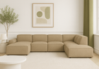 Ecksofa 5 Teile Links 364x166x70 cm Lucas 