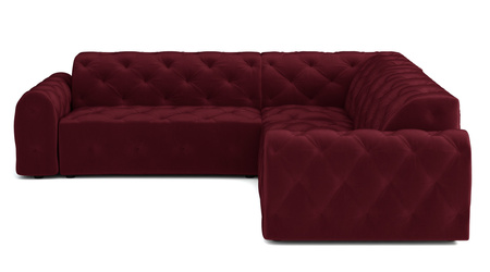 Ecksofa 254x254x80 cm Stil Chesterfield Candi