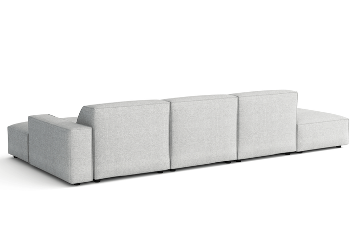 Ecksofa Rechts 4 Teile 341x102x70cm Lucas 