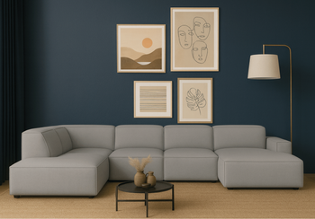 Ecksofa 5 Teile Links 364x166x70 cm Lucas