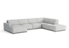Ecksofa 5 Teile Links 364x166x70 cm Lucas 