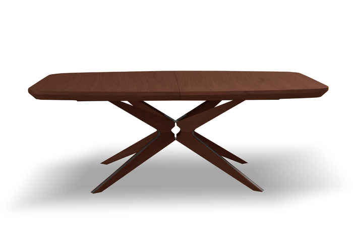 Ausziehbarer Eichentisch 110 cm x 200–300 cm, Modell T78