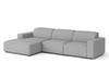 Ecksofa L-form, 3-Sitzer 284x102x70cm Lucas