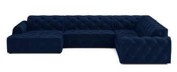 Ecksofa U-form, Stil Chesterfield 334x254x80 cm Candi